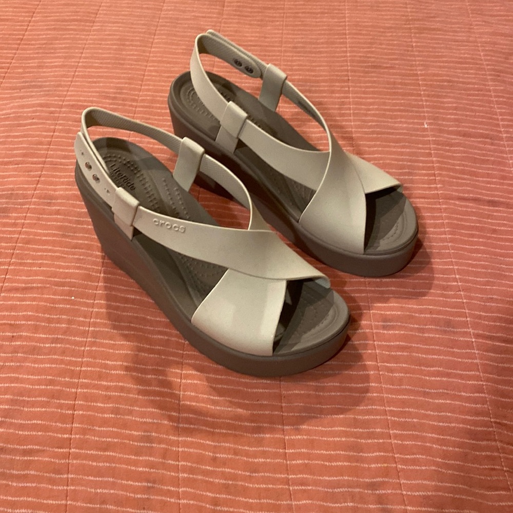 Croc sandals